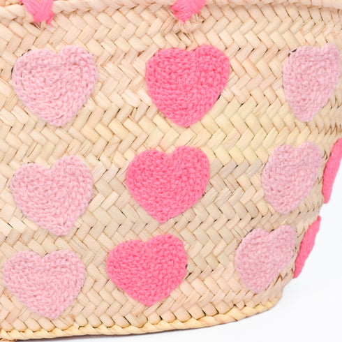 Mom’s Heartfelt Treasure - Handwoven Basket Bag Mother's Day Gift for Her
