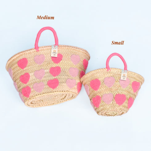 Mom’s Heartfelt Treasure - Handwoven Basket Bag Mother's Day Gift for Her