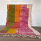 Multicolored Boujaad Hand Knotted Wool Rug - Unique Moroccan