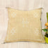 Mustard Cactus Silk Pillow Cover – Handmade Moroccan Decor (SP 1002)