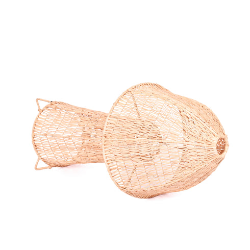 Natural Raffia Lamp, FLOOR & BEDSIDE Moroccan Handmade Table Lampshade in Raffia!