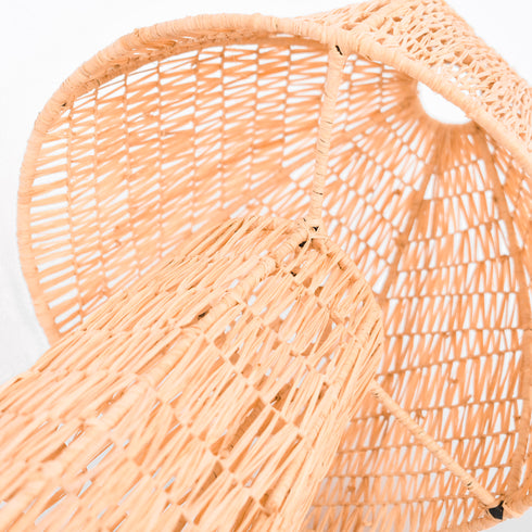 Natural Raffia Lamp, FLOOR & BEDSIDE Moroccan Handmade Table Lampshade in Raffia!