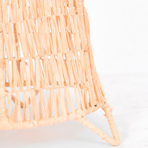 Natural Raffia Lamp, FLOOR & BEDSIDE Moroccan Handmade Table Lampshade in Raffia!