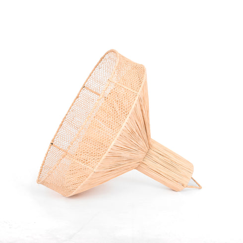 Natural Raffia Lamp, CEILING LAMPSHADE Moroccan Handmade Pendant Light