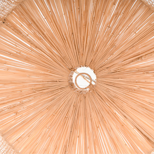 Natural Raffia Lamp, CEILING LAMPSHADE Moroccan Handmade Pendant Light