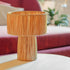 Natural Raffia Table Lamp – Moroccan Handmade Lampshade