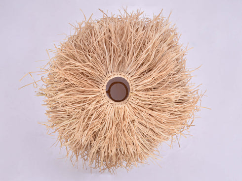 Natural raffia lamp, TABLE LAMPSHADES Moroccan Handmade in Raffia