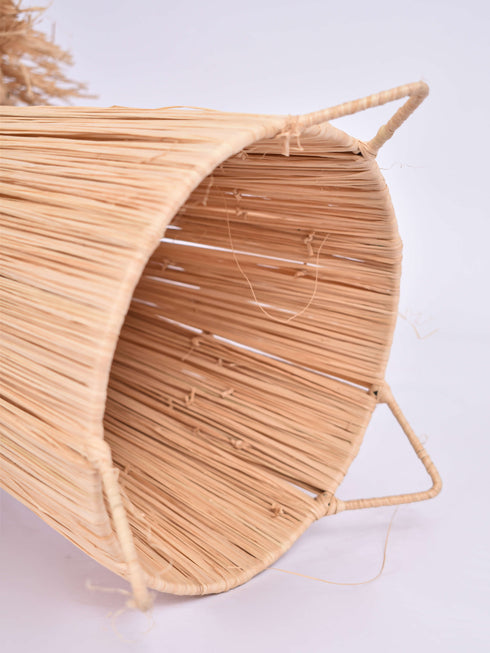 Natural raffia lamp, TABLE LAMPSHADES Moroccan Handmade in Raffia