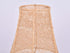 Bedroom Lamp, Natural and Black raffia lamp, TABLE LAMPSHADES Moroccan Handmade in Rattan