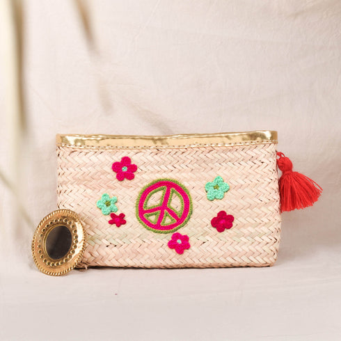 Personalized Straw Clutch Bag – Stylish & Unique Gift