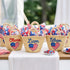 Personalized USA Heart Kids Straw Bag 🇺🇸 – Embroidered Tote for 4th of July & Summer Party Gifts