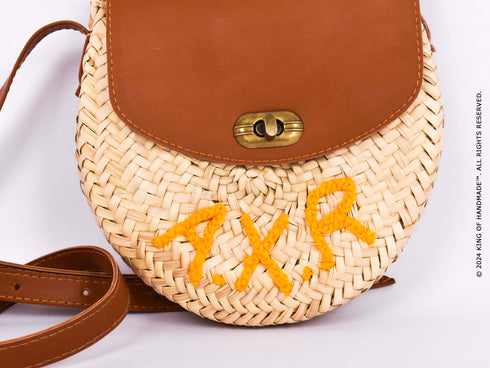 Personalized Bridesmaid Bag For Bridal Party - Custom Shoulder Bag With Name