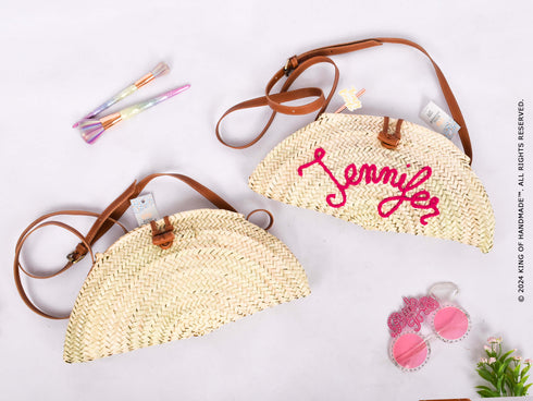 Bachelorette Cross Body Bag - Custom Shoulder Bag With Name