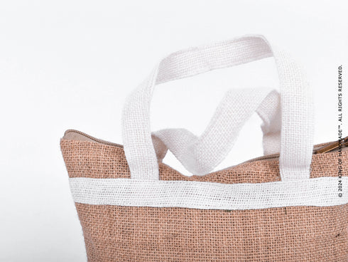 Personalized Burlap Gift Bags | Custom Burlap Bag