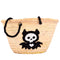 Personalized Bat Skeleton Halloween Straw Basket