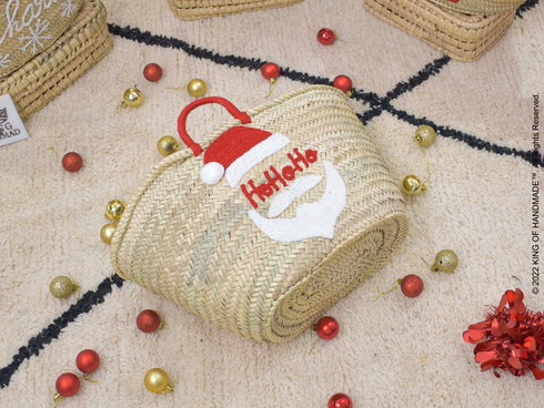 Velvet Christmas Eve Gift Medium Bag | Santa Bag