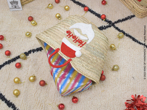 Velvet Christmas Eve Gift Medium Bag | Santa Bag