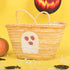 Phantom Basket - Personalized Straw Basket for Halloween Party Gift