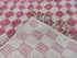Pink Checkered Berber Rug - Handmade Moroccan Wool Rug