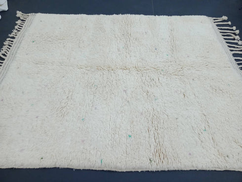 Polka Dotted Handmade Berber Moroccan Rug – Custom & Authentic