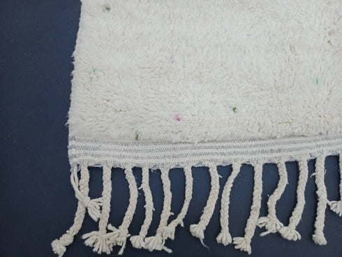 Polka Dotted Handmade Berber Moroccan Rug – Custom & Authentic