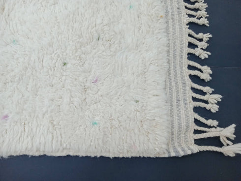 Polka Dotted Handmade Berber Moroccan Rug – Custom & Authentic