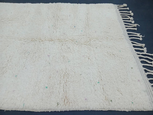 Polka Dotted Handmade Berber Moroccan Rug – Custom & Authentic