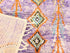 Purple Handmade Berber Rug, Floral Moroccan Custom Carpet