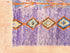 Purple Handmade Berber Rug, Floral Moroccan Custom Carpet