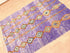 Purple Handmade Berber Rug, Floral Moroccan Custom Carpet