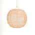 Natural Raffia Pendant Light – Ball Shaped Moroccan Handmade Ceiling Lampshade!