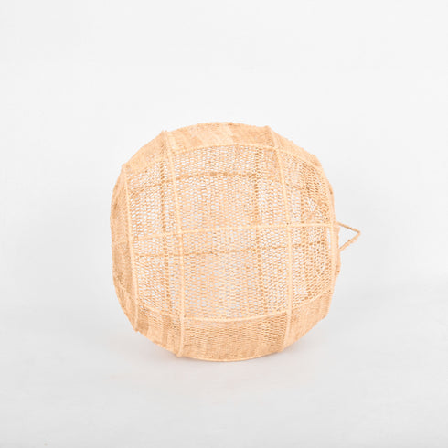 Natural Raffia Pendant Light – Ball Shaped Moroccan Handmade Ceiling Lampshade!