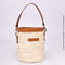 Stylish Women's Straw Bucket Bag | Handmade Womens Handbag