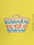 Summer Bag With Fish Motif - Unique Beach Tote