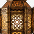 Handmade Moroccan Brass Lantern - Vintage Bohemian Light