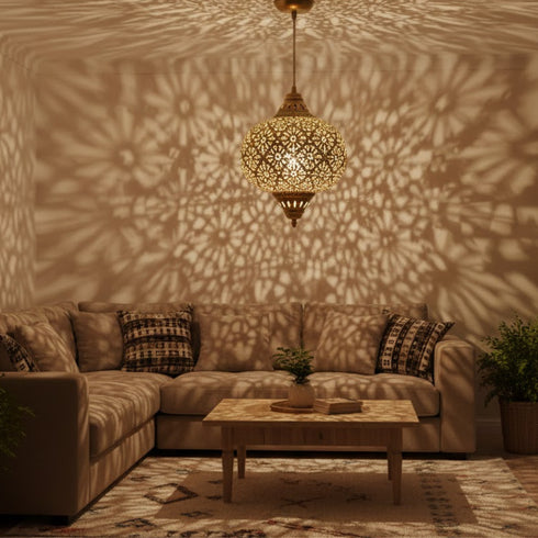 Handmade Hanging Ceiling Lamp - Moroccan handmade design (pl-2030)