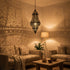 Handcrafted Moroccan Lantern - Floral Cutwork Hanging Lamp