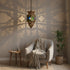 Handmade Brass Lantern - Vintage Mosaic Ceiling Light