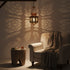 Handmade Moroccan Brass Lantern - Vintage Bohemian Light