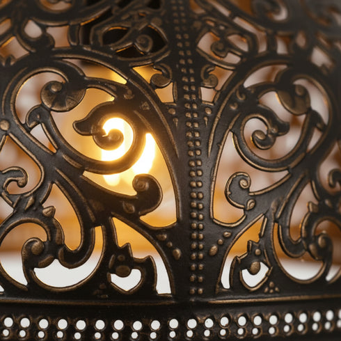 Moroccan Brass Ceiling Light - Moroccan handmade design (pl-2022)