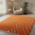 Large Orange Moroccan - Handmade Berber Custom Rug