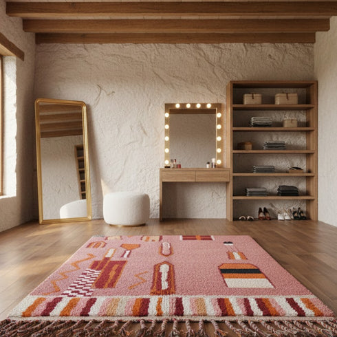 Handamade Moroccan Rug - Berber Home Decor Rug