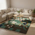 Colorful Beni Ourain Rug - Artistic Handmade Wool Area Rug