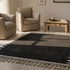 Black Beni Ourain Rug - Handmade Wool Berber Rug