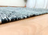 White & Black Moroccan Wool Rug – Handwoven Beni Ouarain Rug