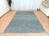 White & Black Moroccan Wool Rug – Handwoven Beni Ouarain Rug
