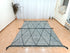 White & Black Moroccan Beni Ouarain Wool Rug | Handmade