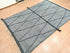 White & Black Moroccan Beni Ouarain Wool Rug | Handmade