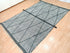 White & Black Moroccan Beni Ouarain Wool Rug | Handmade