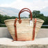 Woven Palm Backpack - Sustainable Market Bag